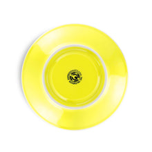 Load image into Gallery viewer, yellow cappuccino cup and saucer set