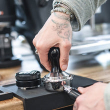 Load image into Gallery viewer, black compressore espresso tamper