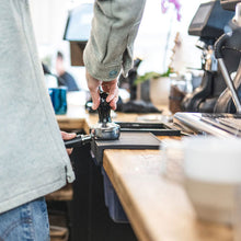 Load image into Gallery viewer, black compressore espresso tamper