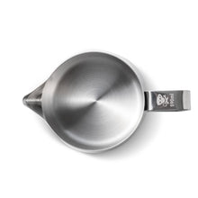 Load image into Gallery viewer, barista basics 20 ounce silver steaming pitcher