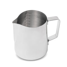 Load image into Gallery viewer, barista basics 20 ounce silver steaming pitcher