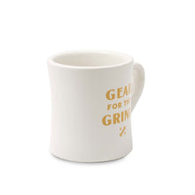 Load image into Gallery viewer, gear for the grind white diner mug